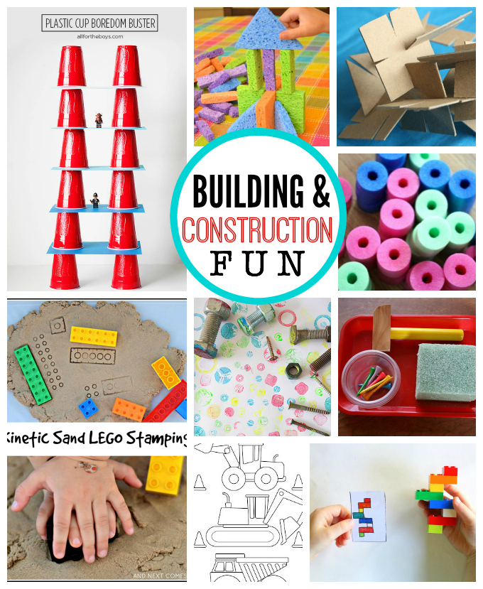 Fun with Building and Construction - Awesome ideas for preschoolers 