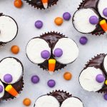 Close up View of Gluten Free Dairy Free Owl Cupcakes