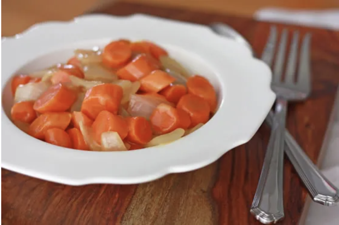 Glazed Carrots And Onions