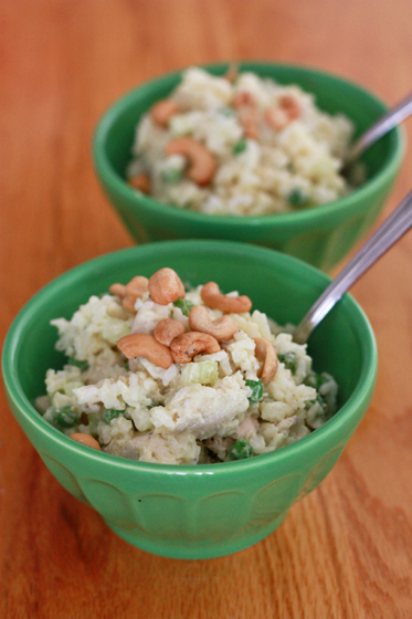 Curried Chicken and Rice Salad // One Lovely Life