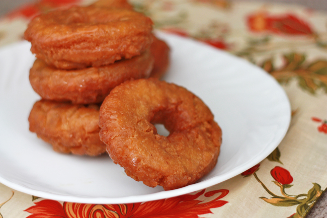 These Glazed Pumpkin Donuts might be the best treat you make this season! From www.onelovelylife.com