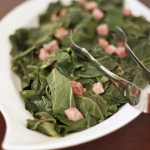 southern style greens with ham