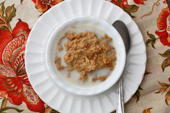 A perfect fall breakfast - Baked Steel-cut oatmeal