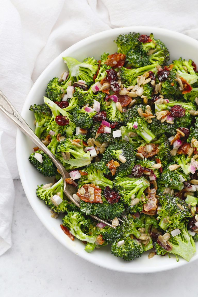 Broccoli Bacon Salad from One Lovely Life