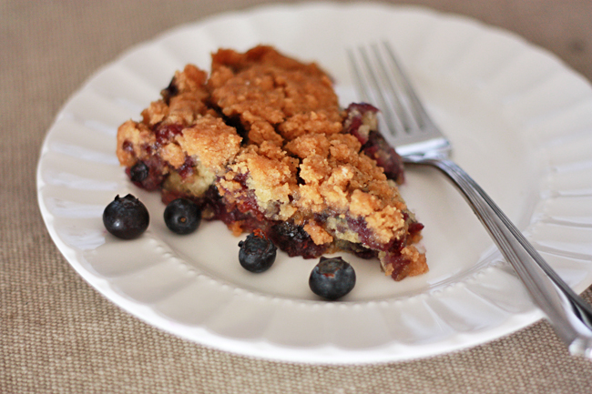 Blueberry Buckle // One Lovely Life