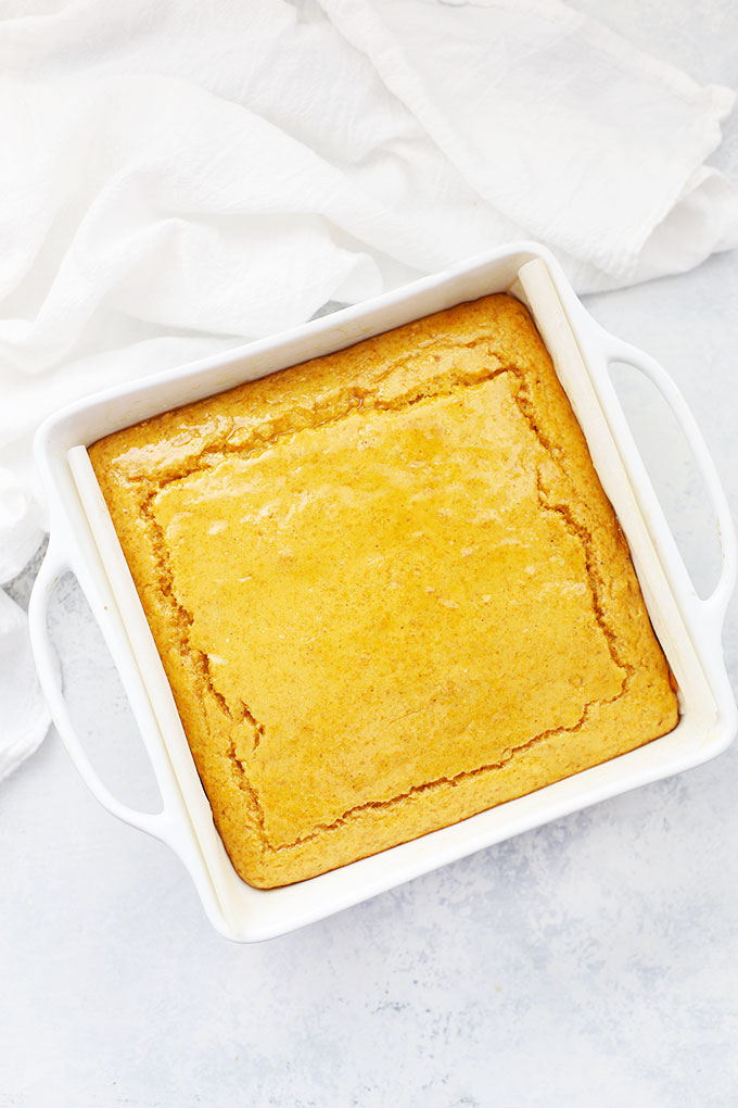 Maple Cornbread from One Lovely Life