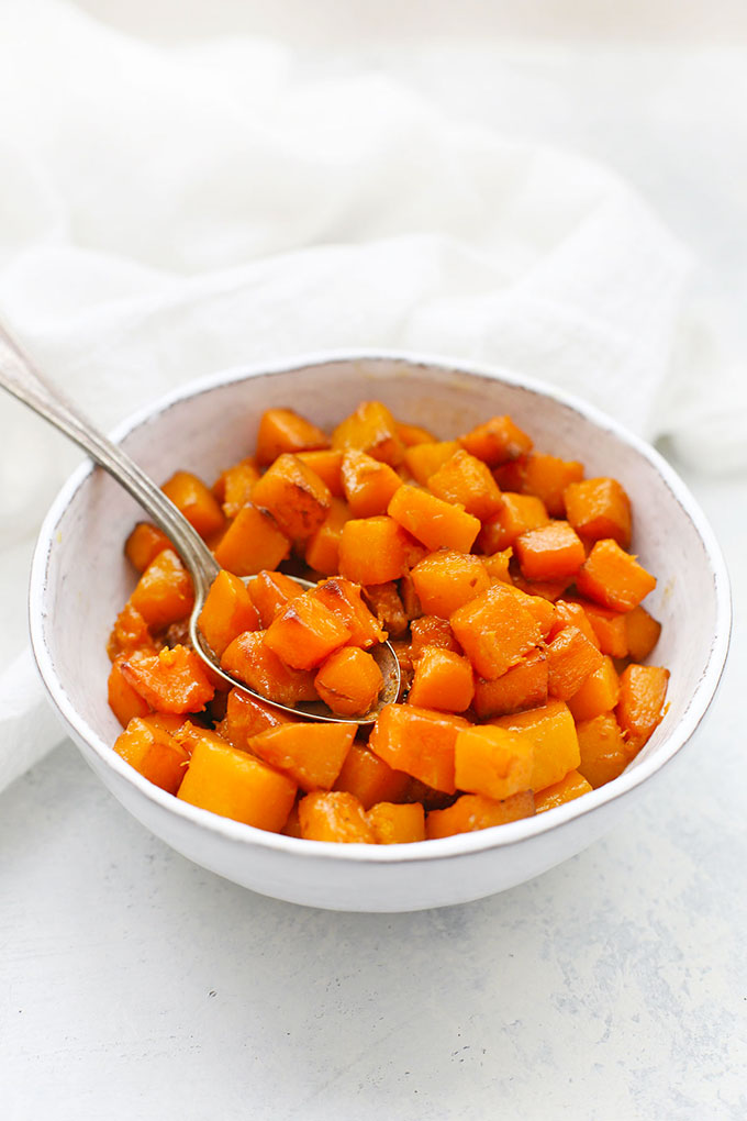 Caramelized Browned Butter Squash from One Lovely Life
