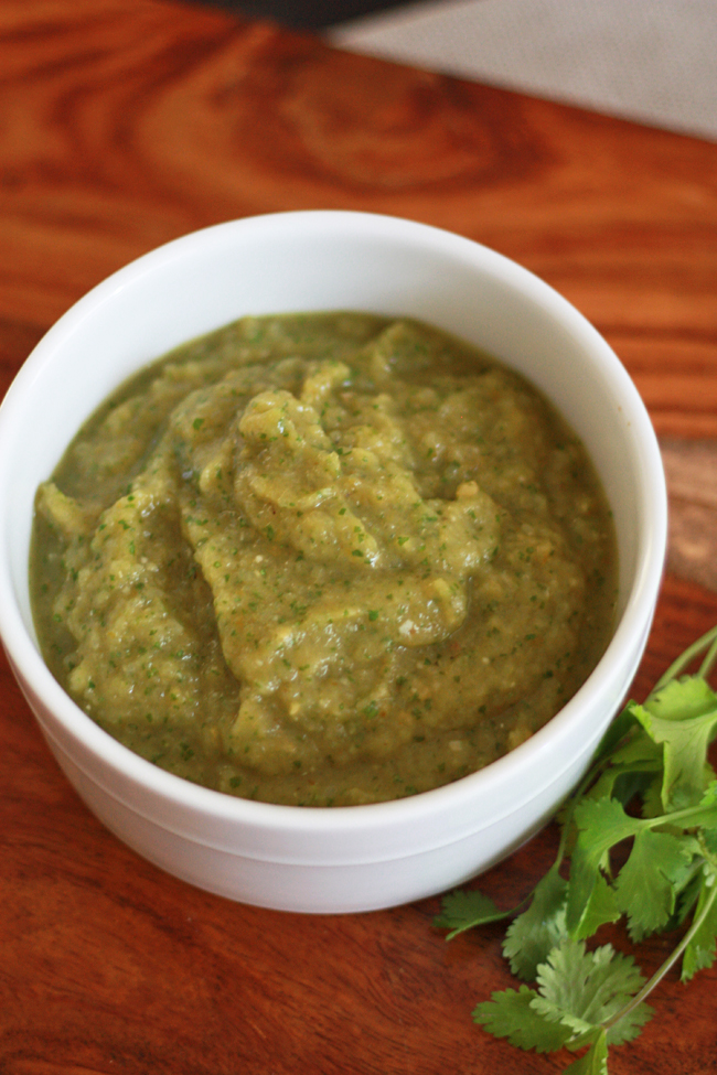 Chile Verde Sauce - This is amazing! 