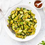 Chili Roasted Zucchini from One Lovely Life