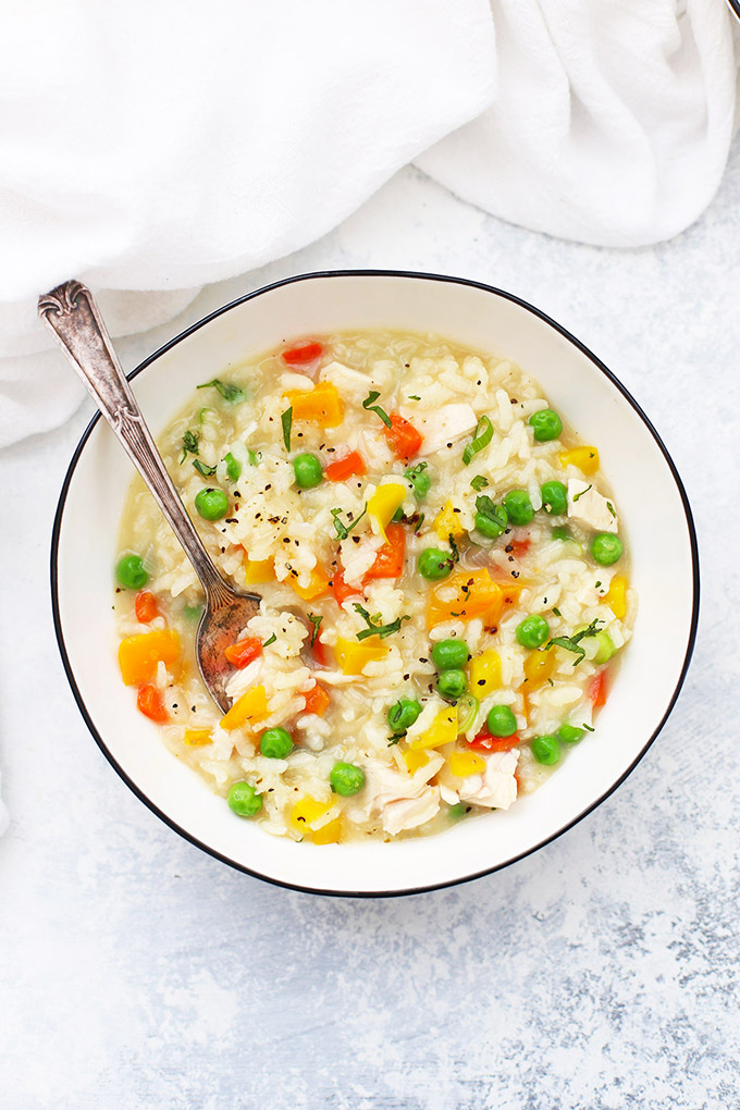 Dairy-Free Chicken and Vegetable Risotto