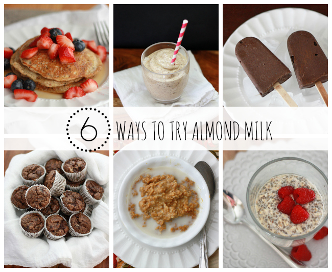 6 Ways to Try Almond Milk // One Lovely Life