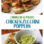 Chicken Zucchini Poppers (Paleo & Whole30) from One Lovely Life