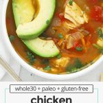 Chicken & Lime Soup • One Lovely Life