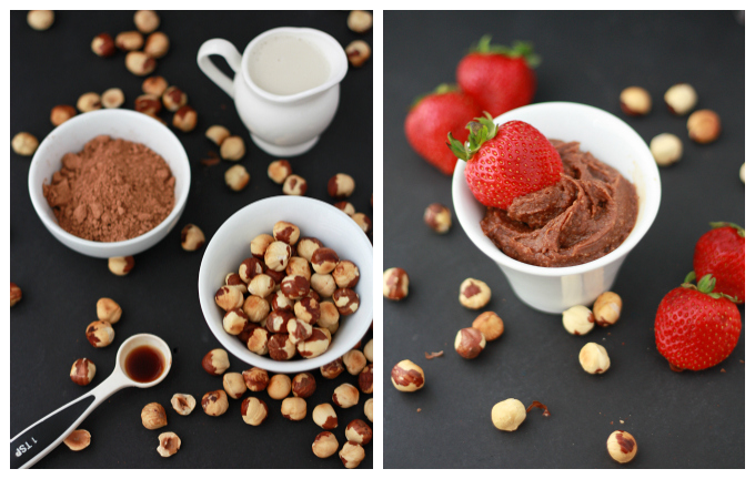 Gluten & Dairy Free Chocolate Hazelnut Butter - Made with Blendtec's Twister Jar // One Lovely Life