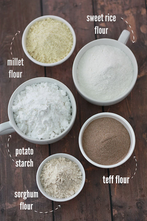 DIY Gluten Free Flour Blend // One Lovely Life