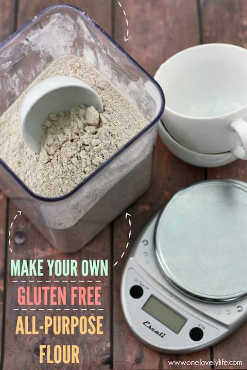 How to Make Your Own Gluten Free Flour Blend