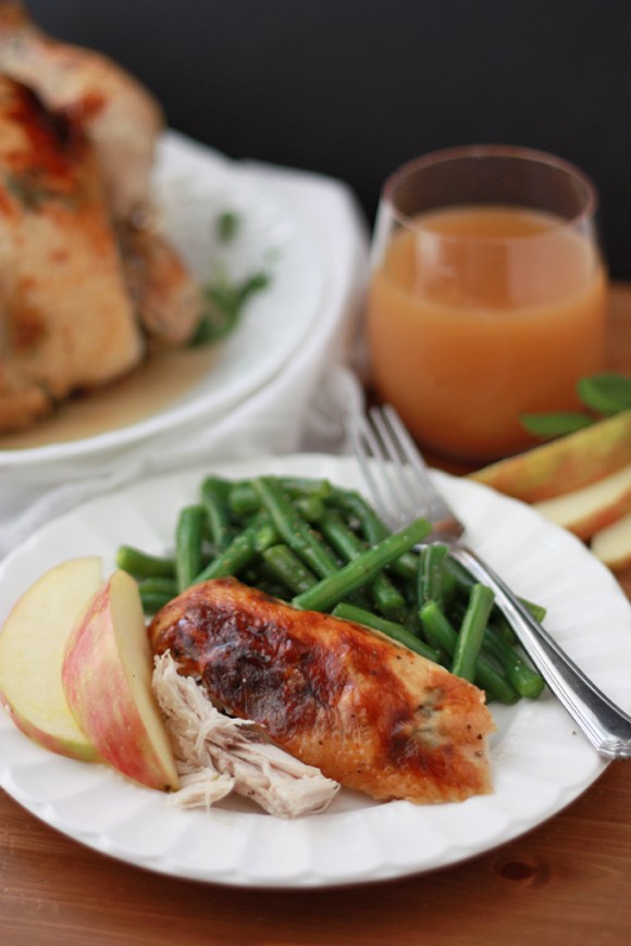 Cider Brined Chicken // One Lovely Life