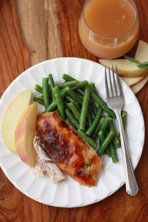 Cider Brined Chicken // One Lovely Life