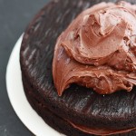 The Best Vegan Chocolate Frosting // One Lovely Life