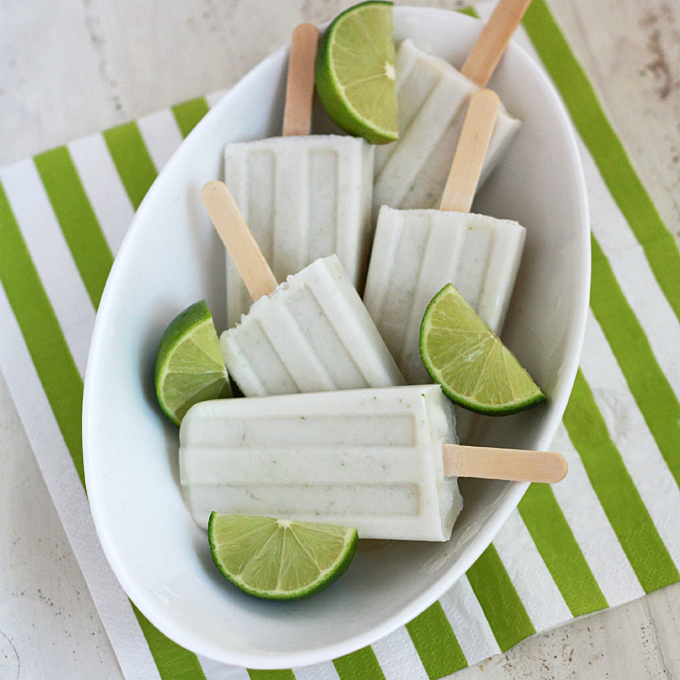 Lime in the Coconut Popsicle // One Lovely Life
