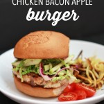 Juicy, flavorful Chicken Bacon Apple Burgers. Paleo, Gluten free, and full of flavor! from www.onelovelylife.com