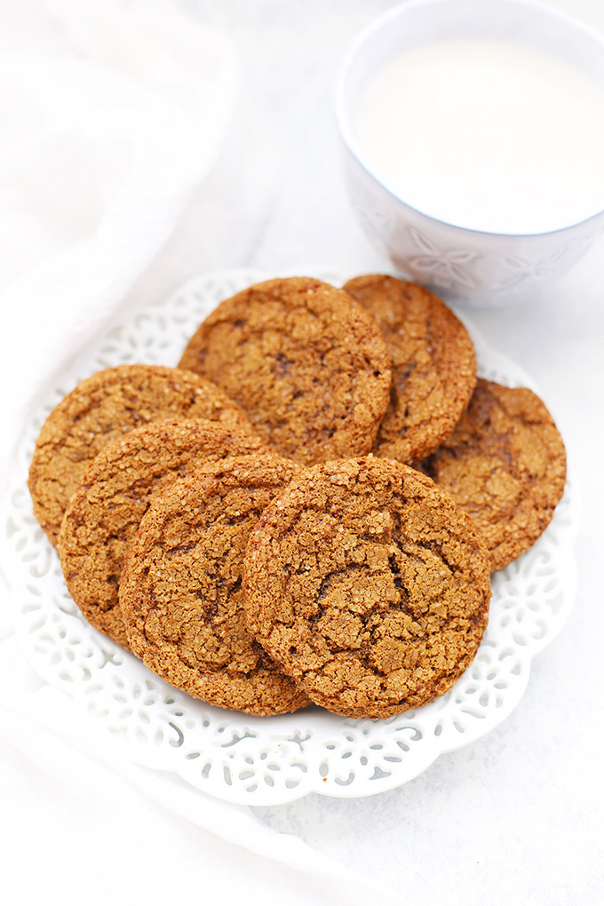 Paleo Ginger Cookies from One Lovely Life