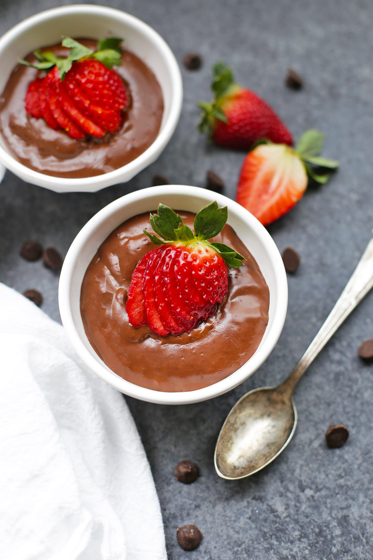 Paleo + Vegan Chocolate Pudding from One Lovely Life