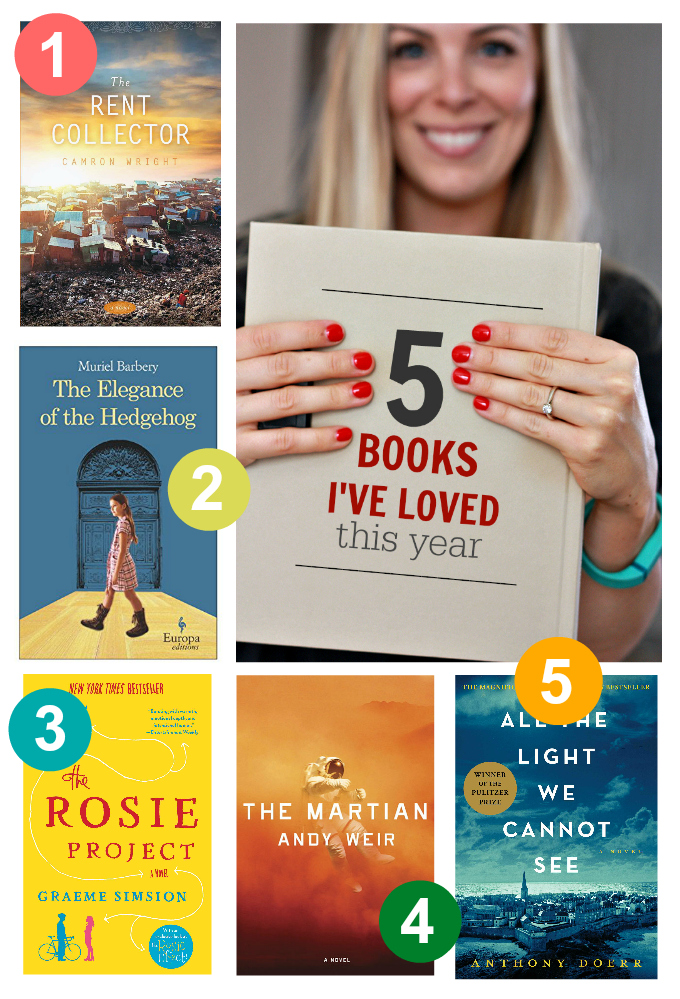 5 Great Books I've Read This Year & Why I Loved Them. www.onelovelylife.com
