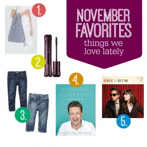 November Favorites - Things We Love Lately.