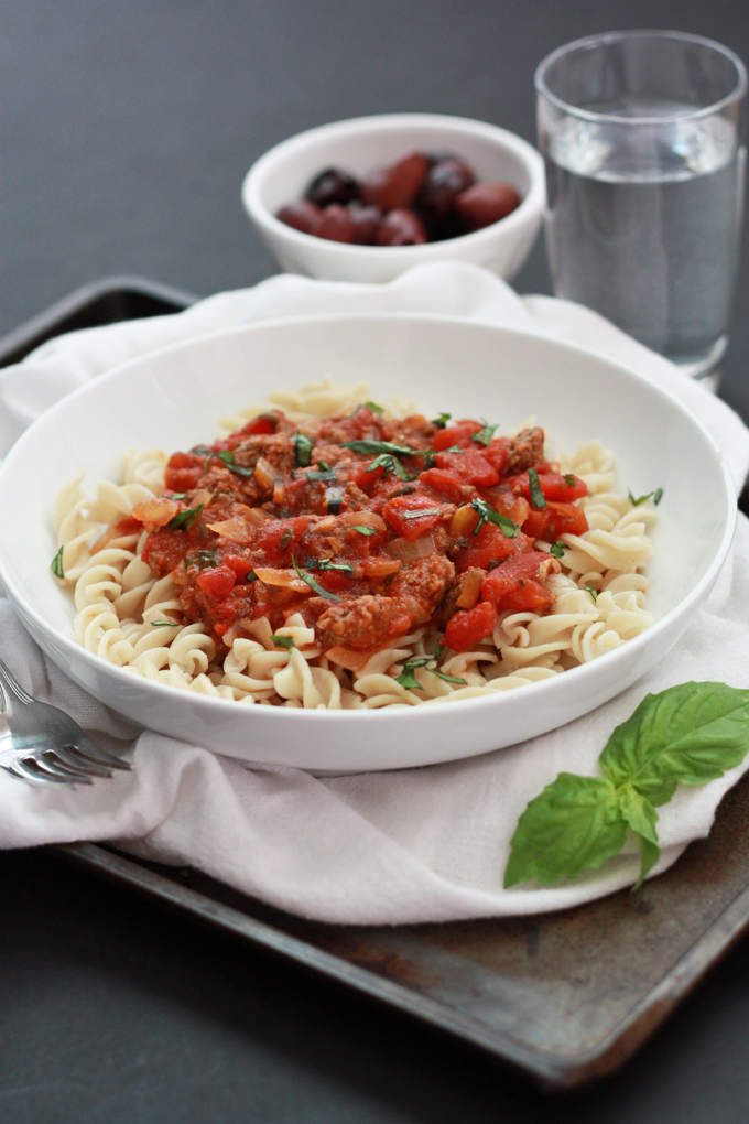 We love this Slow Cooker Beef & Mushroom Ragu over pasta or spaghetti squash. Yum! 