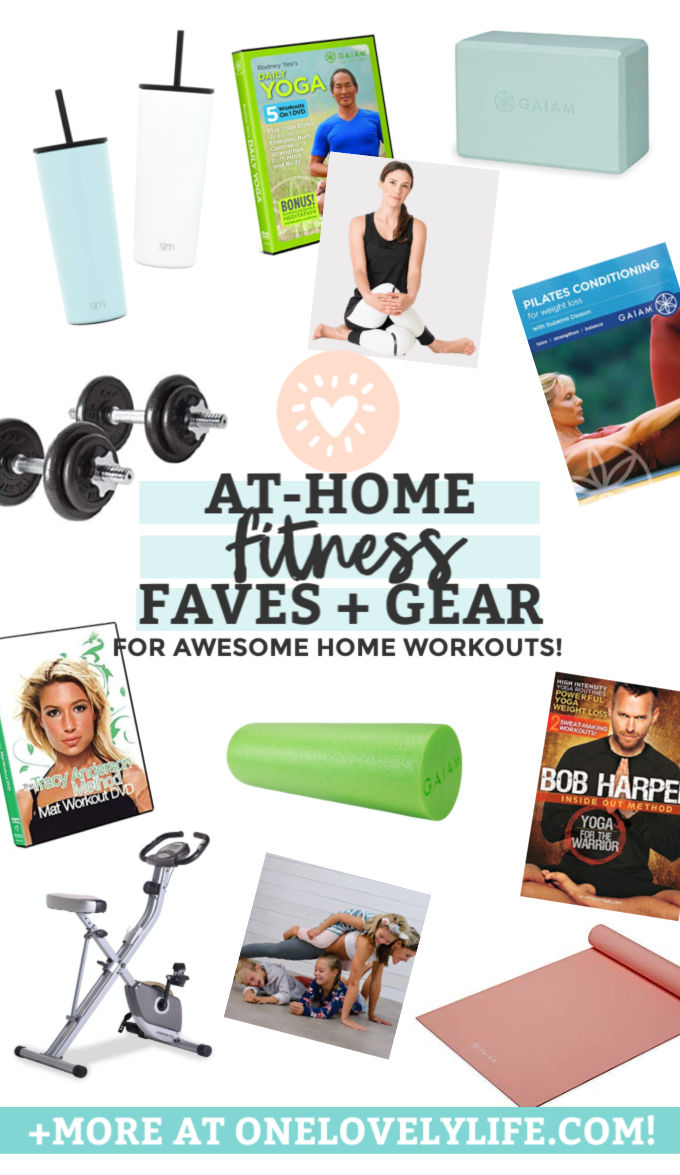 At Home Workouts Fitness Faves One Lovely Life