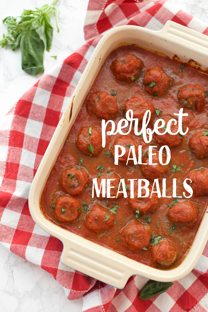 Comfort food at its healthy best - these perfect paleo meatballs are everything dreams are made of.