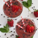 This yummy Chocolate Strawberry Shake is the perfect healthy treat!