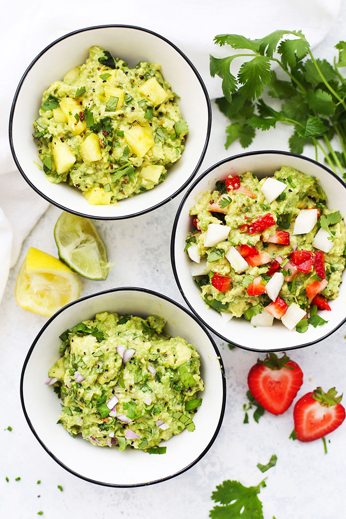3 Guacamole Recipes from One Lovely Life