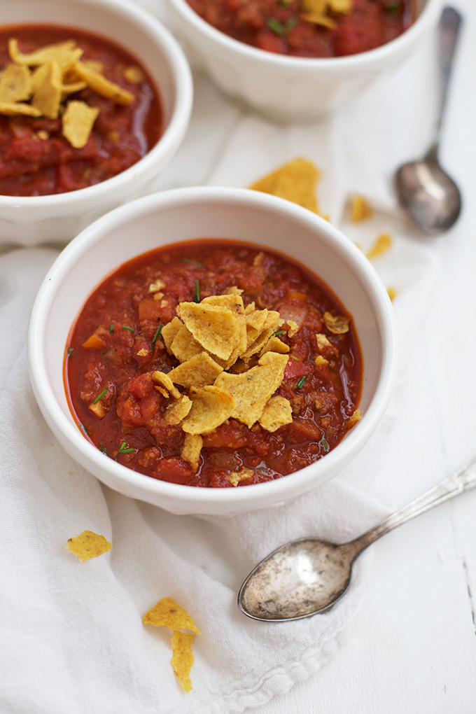 Serve it with cornbread, ladle it over a baked potato, or serve it in bowls, this is the Classic Chili we can't get enough of. 