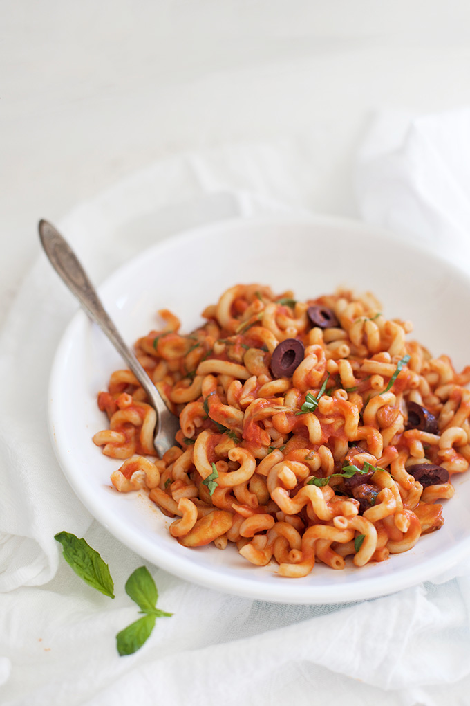 Loaded with flavor and goodies, this is the perfect pasta sauce! 