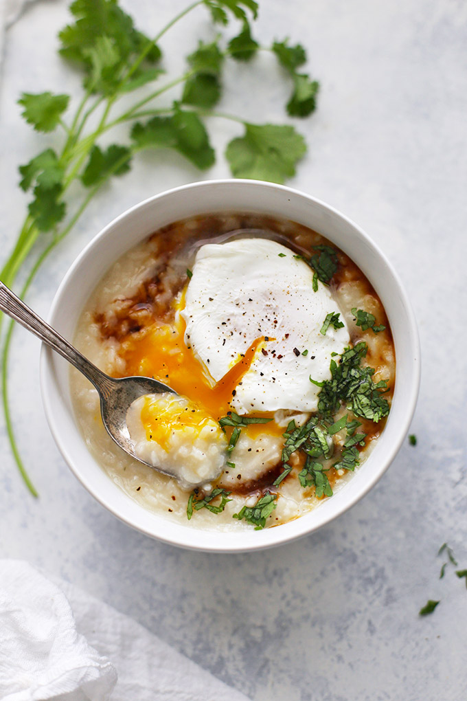 Have you tried Congee? It's such cozy comfort food and couldn't be easier!