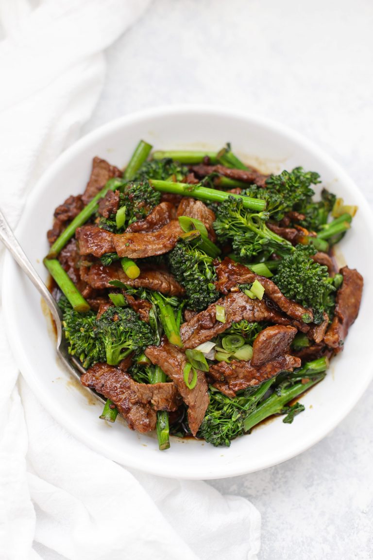 Healthy Beef and Broccoli from One Lovely Life
