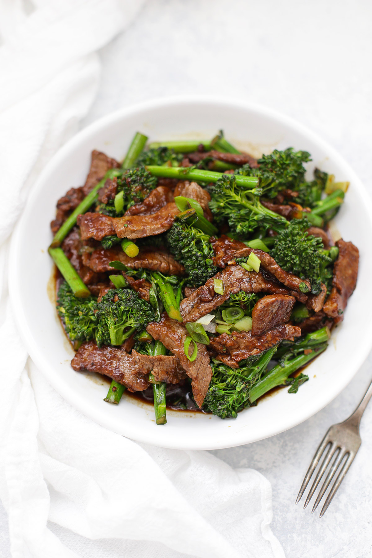 Healthy Beef and Broccoli from One Lovely Life