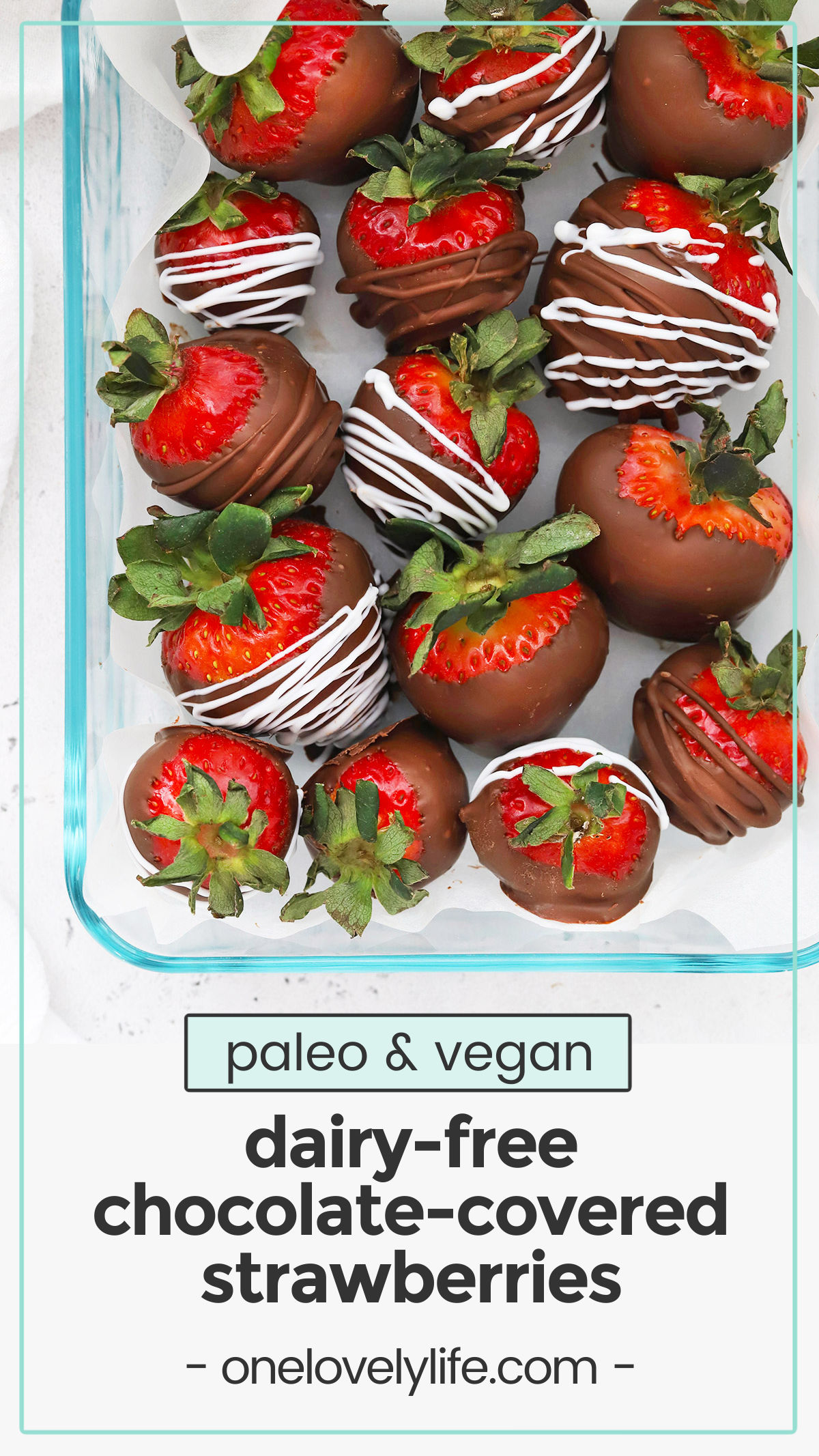 How to Make Chocolate Covered Strawberries - Here is everything you need to know to make this classic dessert! I'll even show you how to make them dairy-free, vegan, and paleo-approved! // Paleo Chocolate covered strawberries // dairy-free chocolate-covered strawberries // vegan chocolate covered strawberries // valentines day dessert // healthy chocolate covered strawberries // valentine's day dessert //