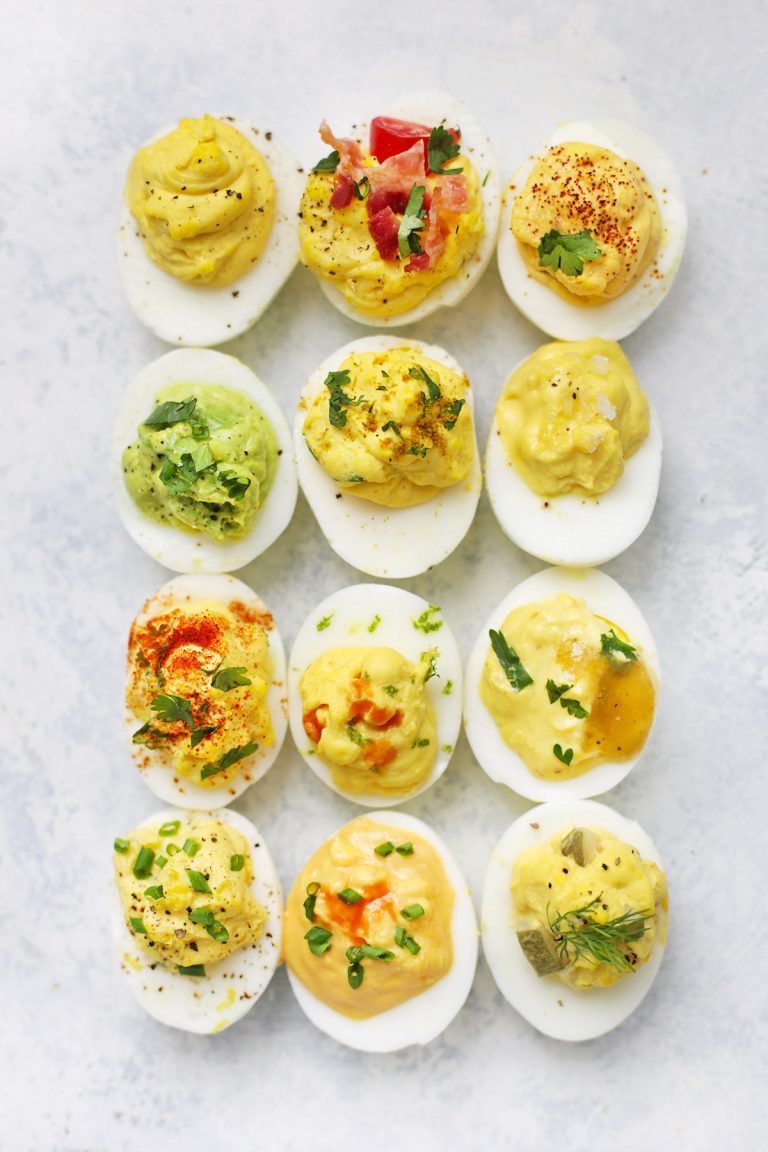 12 Flavors of Perfect Deviled Eggs (Paleo Approved!)