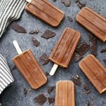 Healthy Homemade Chocolate Popsicles from One Lovely Life