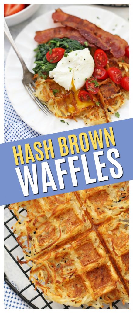 Waffle Hash Browns • One Lovely Life