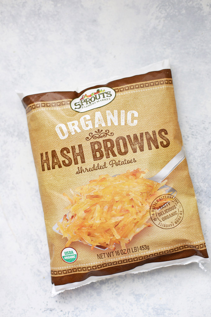 My favorite @sprouts hash browns ready to be turned into hash brown waffles! There are so many ways to top these! 