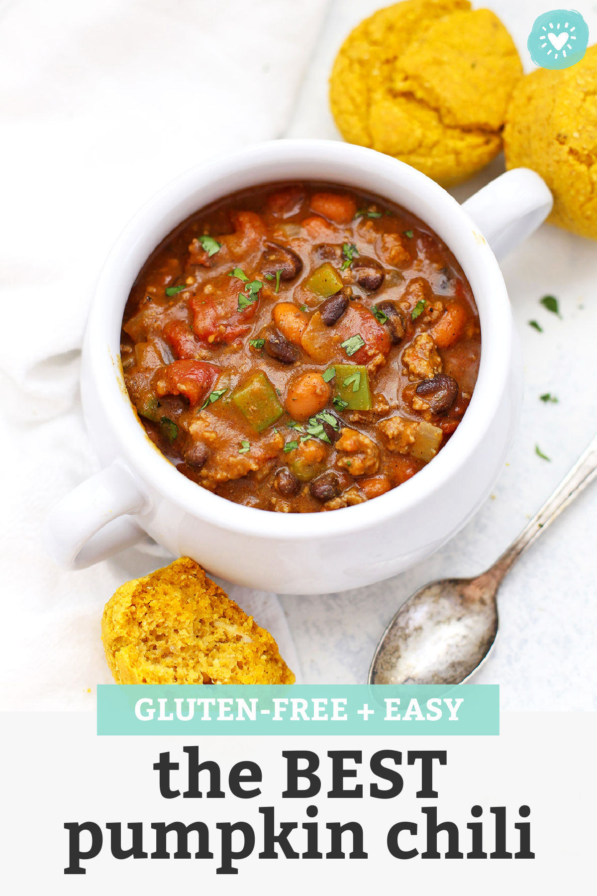 The Best Ever Pumpkin Chili Gluten Dairy Free One Lovely Life