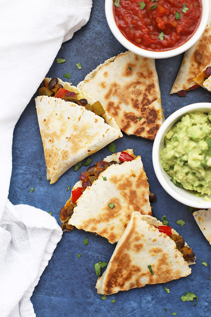 Vegan Quesadillas from One Lovely Life