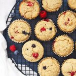 Gluten Free & Vegan Lemon Berry Oatmeal Muffins - these are amazing!