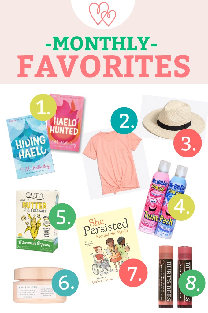 March Monthly Favorites - Everything we love lately! A killer tinted lip balm, an awesome panama hat, spring capsule finds, and more! 