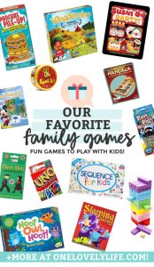 Our Favorite Family Games from One Lovely Life