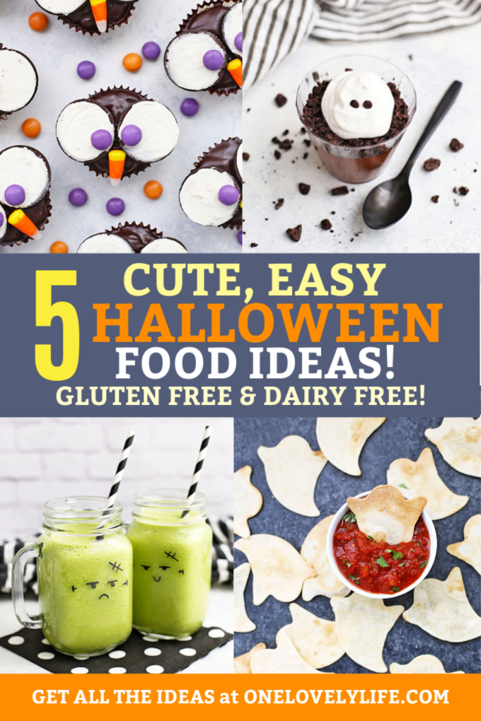 Cute, EASY Halloween Food Ideas (Gluten Free, Dairy Free, Vegan Options!)